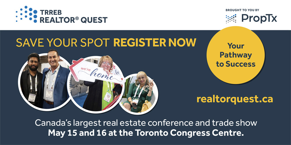 More speaker series announcements, plus download the app: TRREB REALTOR® QUEST 2024