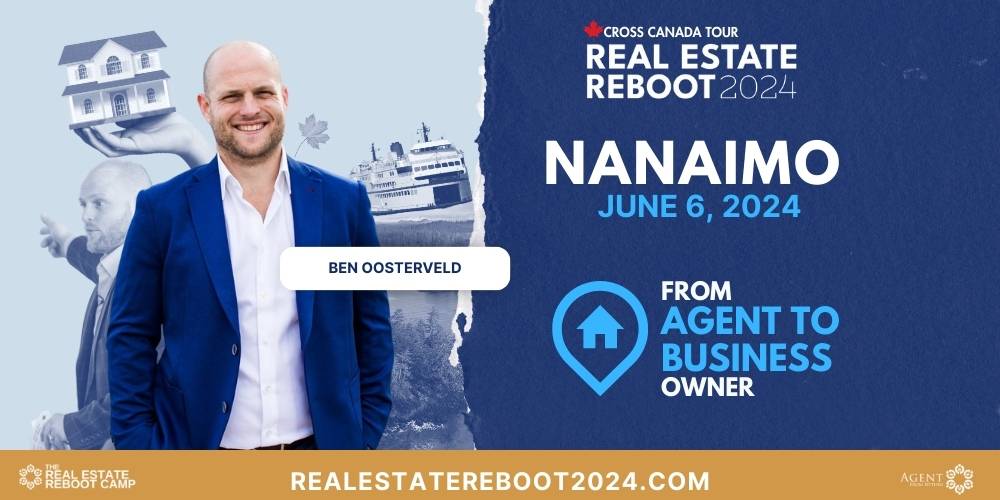 Transform your business with Ben Oosterveld’s ‘Real Estate Reboot Tour’ – scale up, stress down